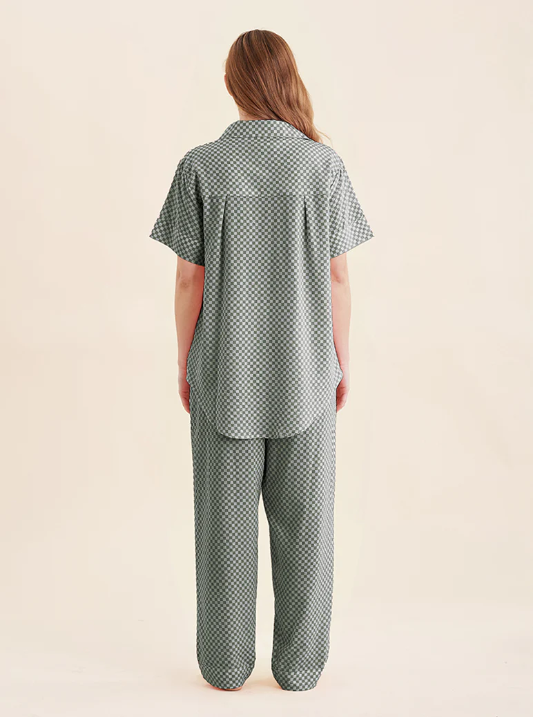 Anais Short Sleeve Full Length PJs - Image 6