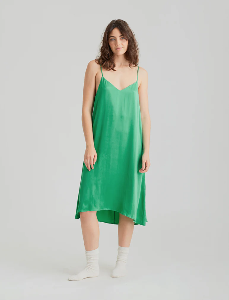 Audrey Washable Silk Slip Nightie - Image 9