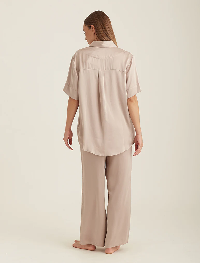 Audrey Relaxed Washable Silk Shirt - Image 5
