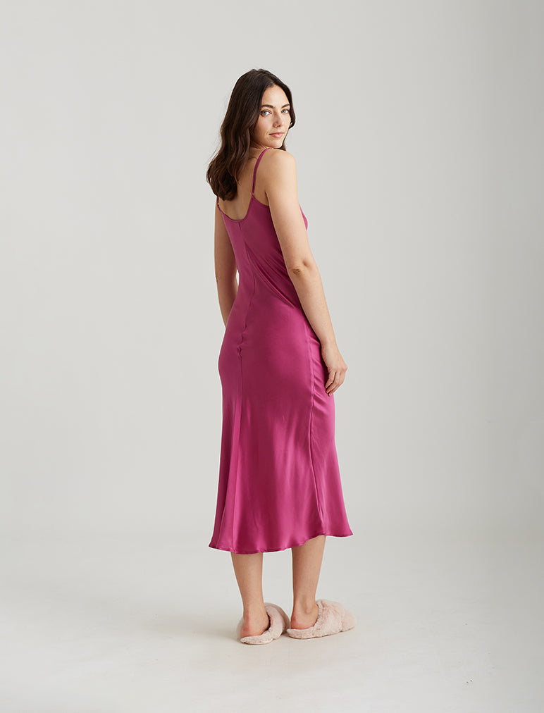Audrey Washable Silk Bias Slip - Image 4
