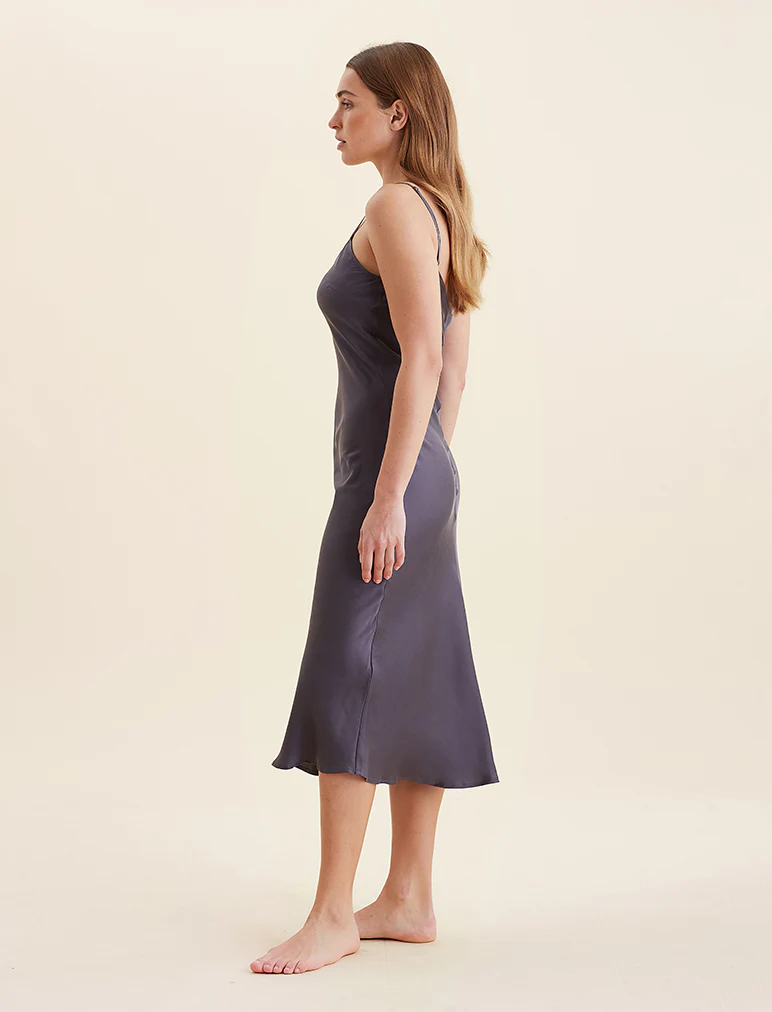 Audrey Washable Silk Bias Slip - Image 5
