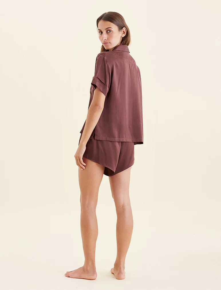 Audrey Washable Silk Boxer PJ Set - Image 6