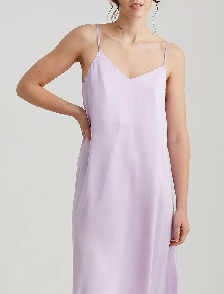 Audrey Washable Silk Slip Nightie - Image 3
