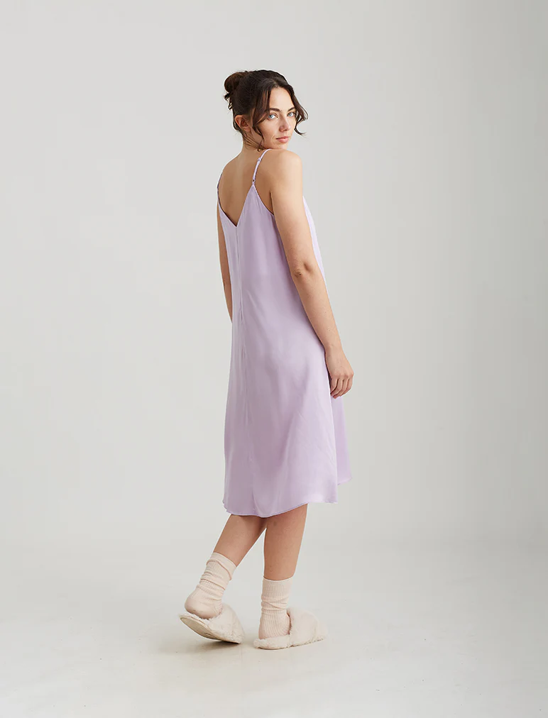 Audrey Washable Silk Slip Nightie - Image 4