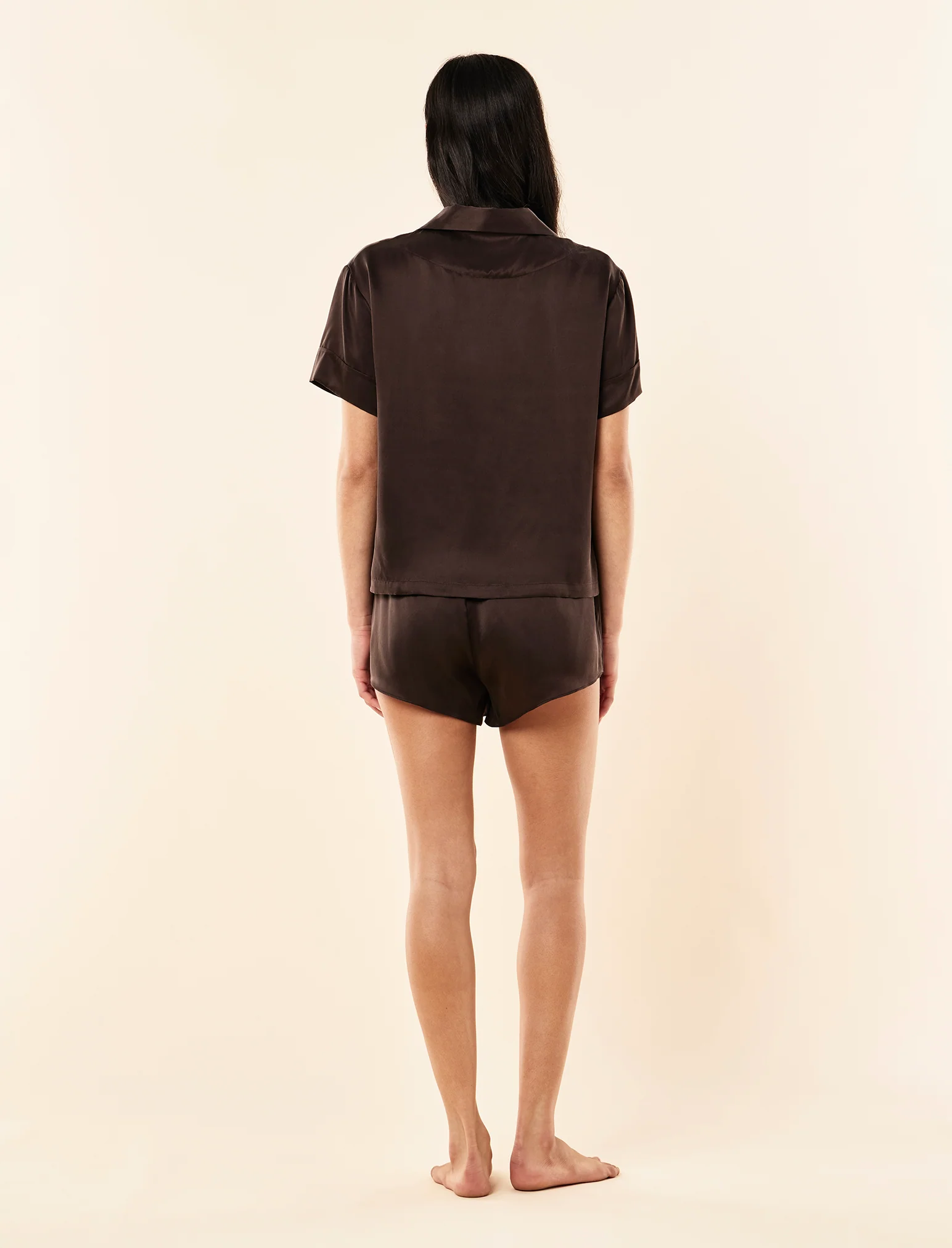 Audrey Washable Silk Boxer PJ Set - Image 5