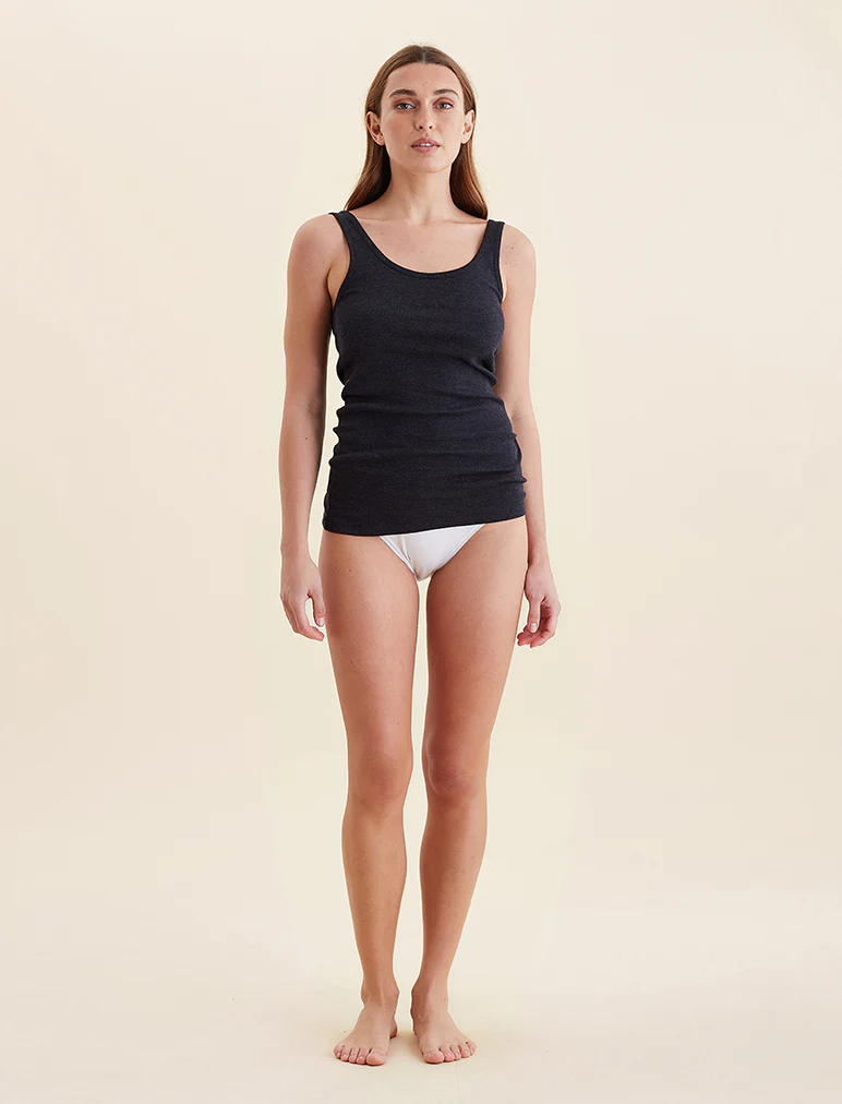 Pia Cotton Modal Singlet - Image 3