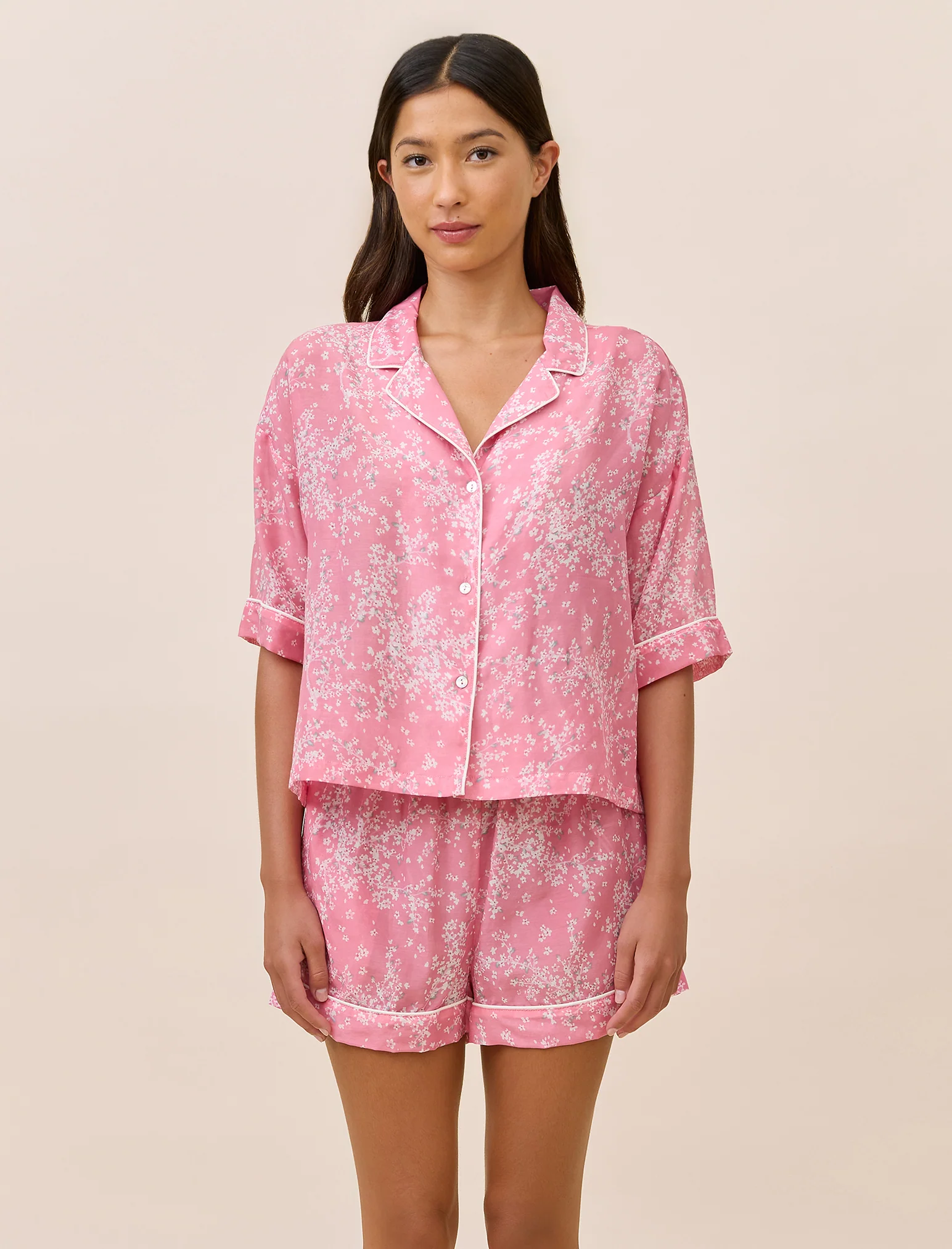 Cheri Blossom Boxer PJ Set - Image 2