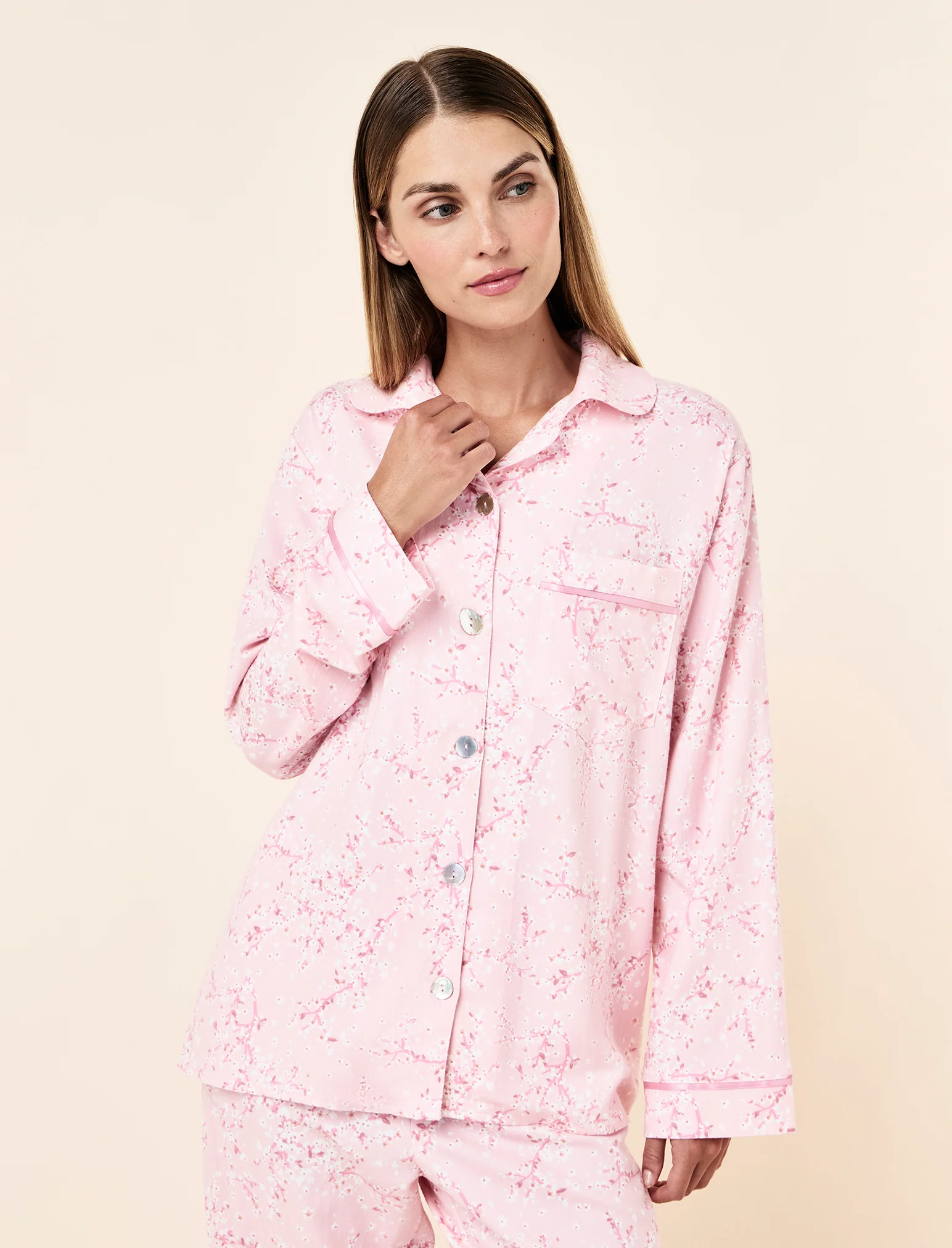 Cheri Blossom Cosy Full Length PJ Set - Image 3
