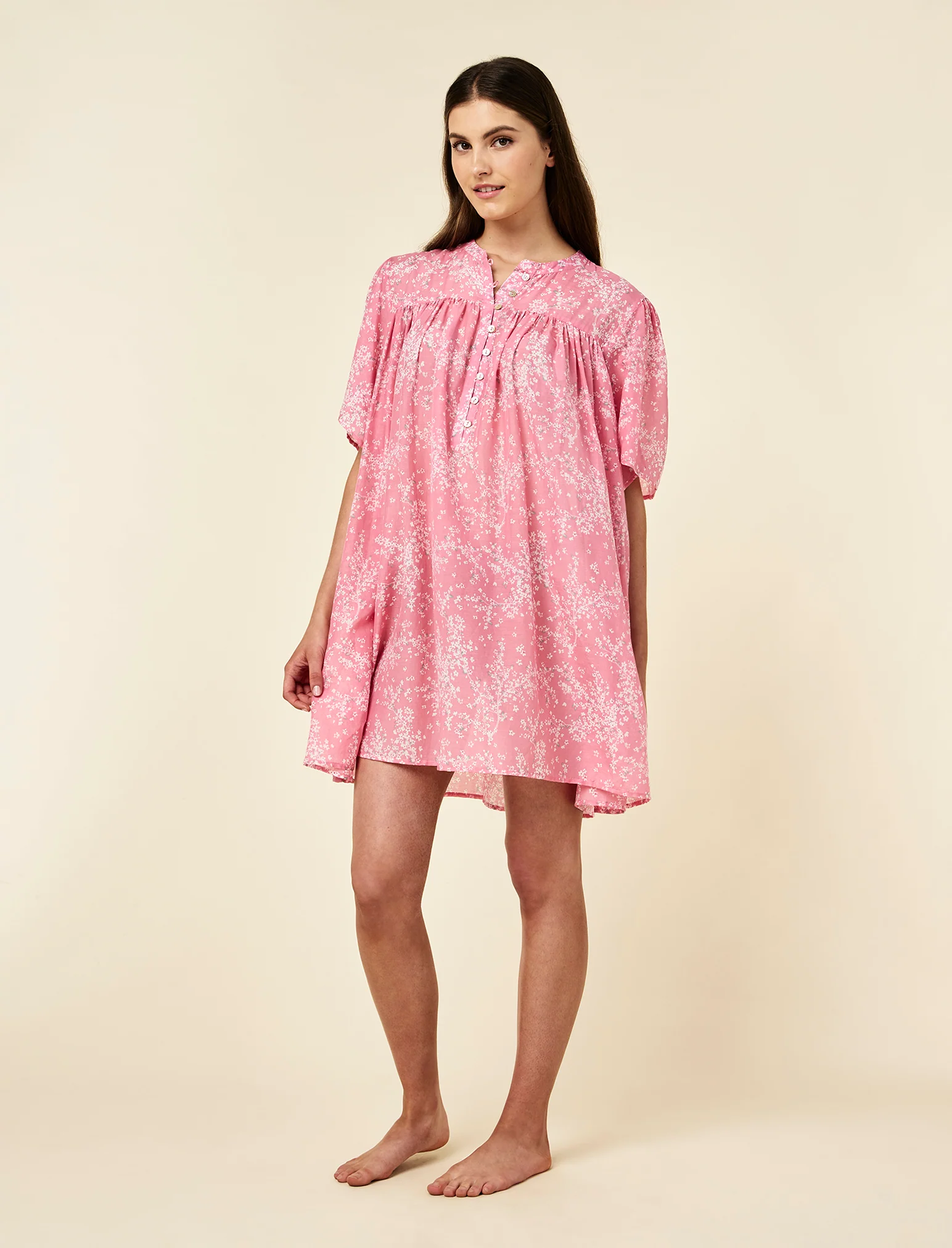 Cheri Blossom Smocked Nightie - Image 6
