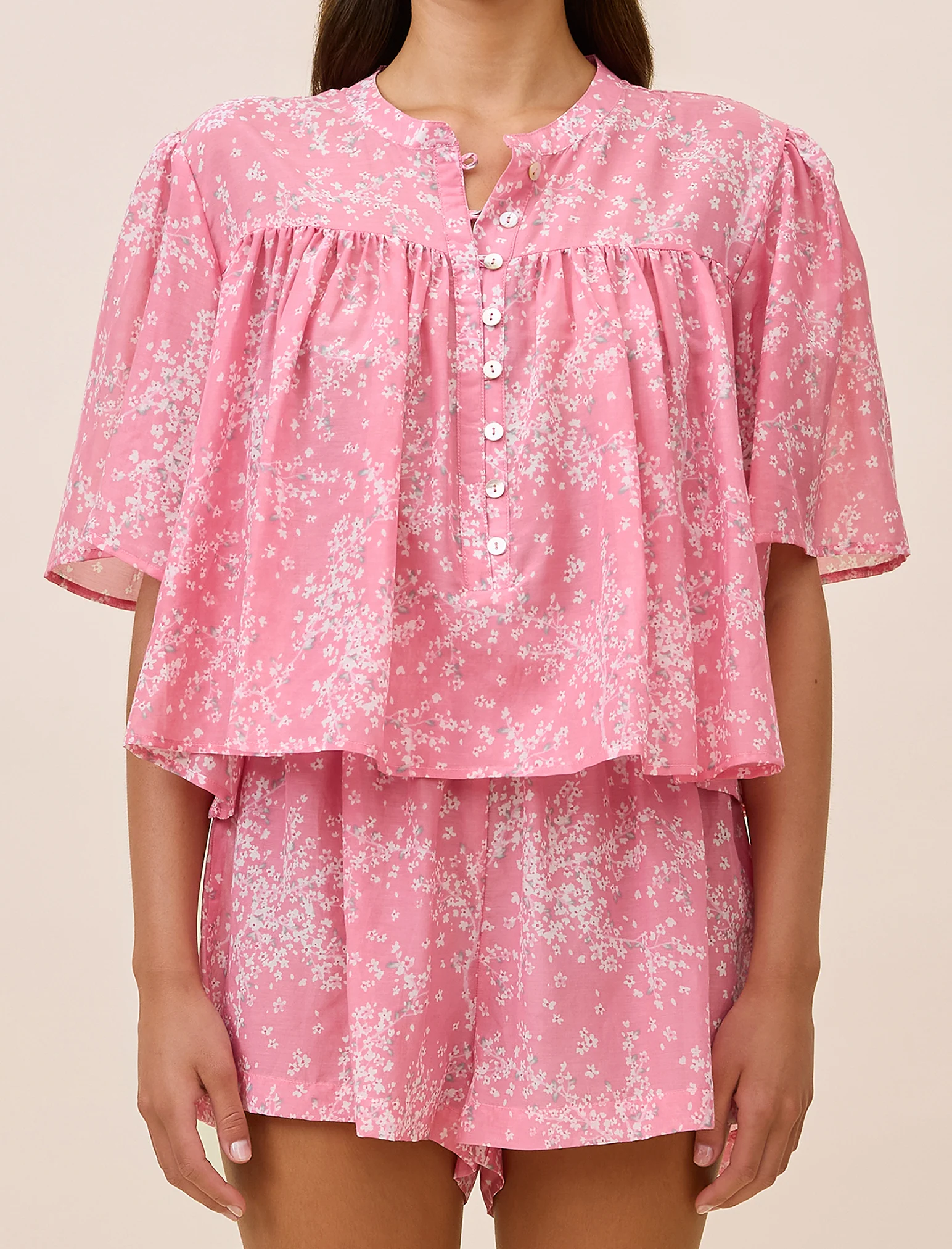 Cheri Blossom Smocked Top - Image 2