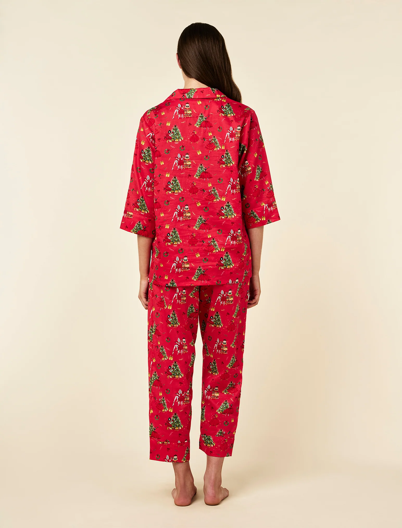 Christmas Surprise Crop PJ Set - Image 4