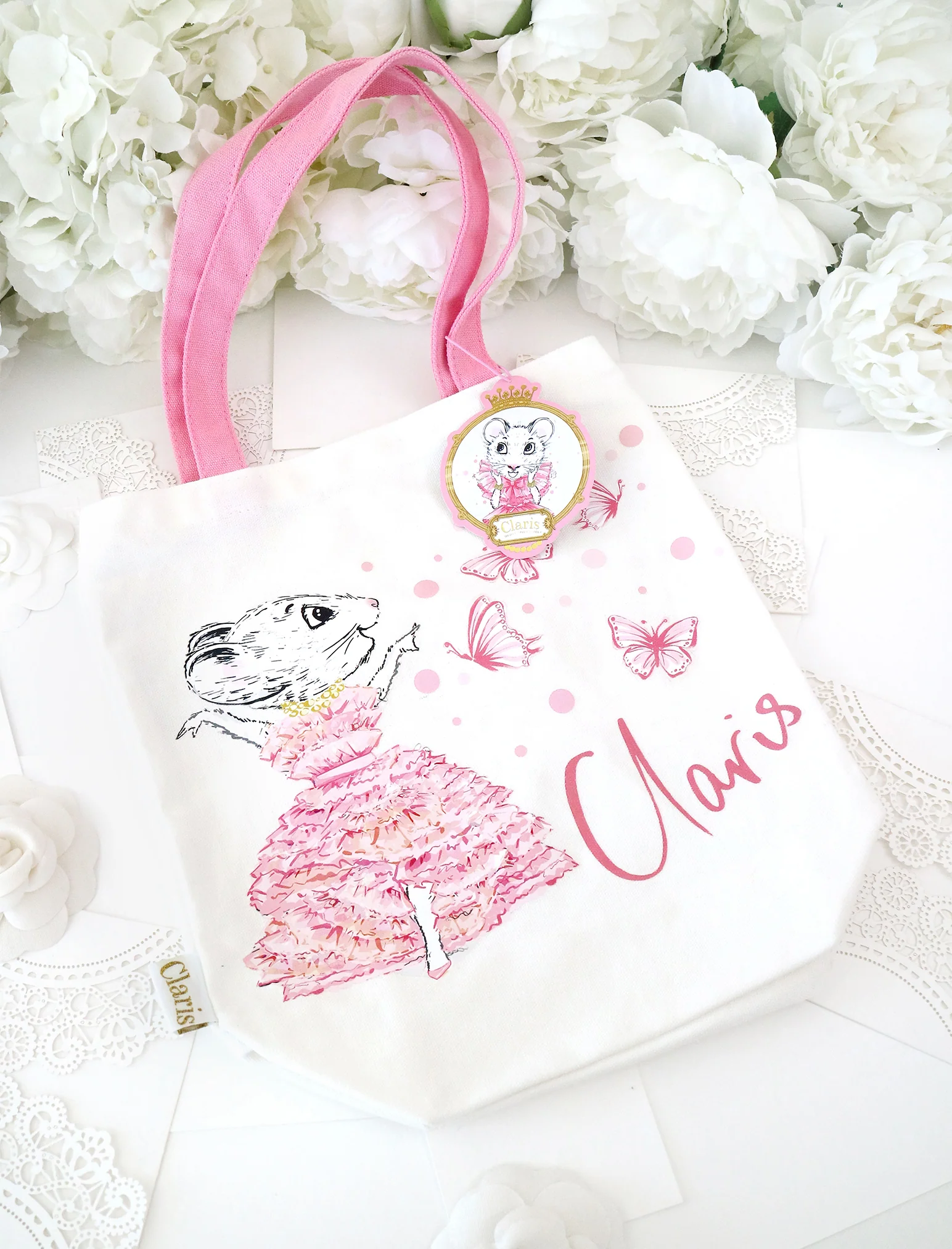 Claris Canvas Book Bag - Image 2