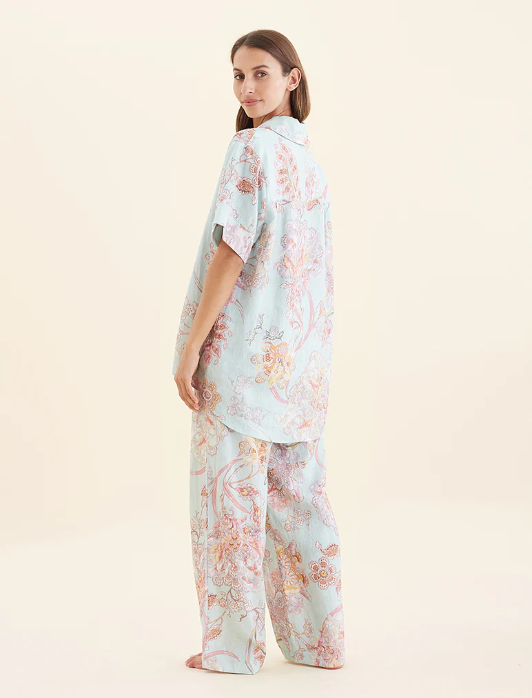 Coco Resort Linen Short Sleeve Shirt - Image 5