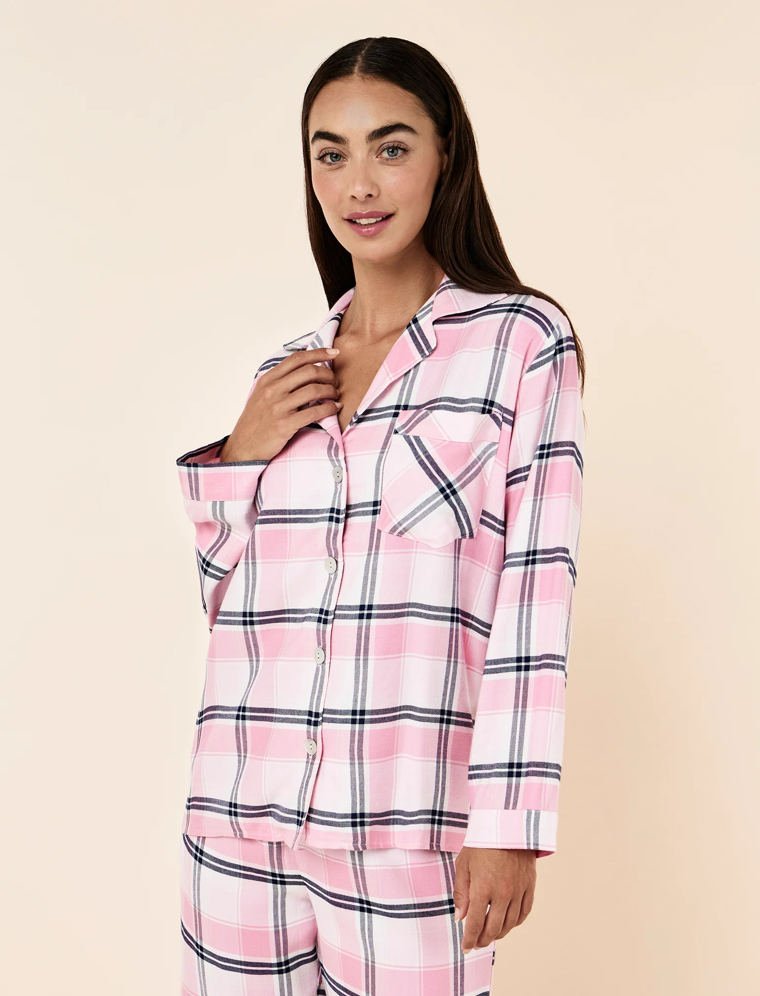 Comfy Plaid PJ Set - Image 3