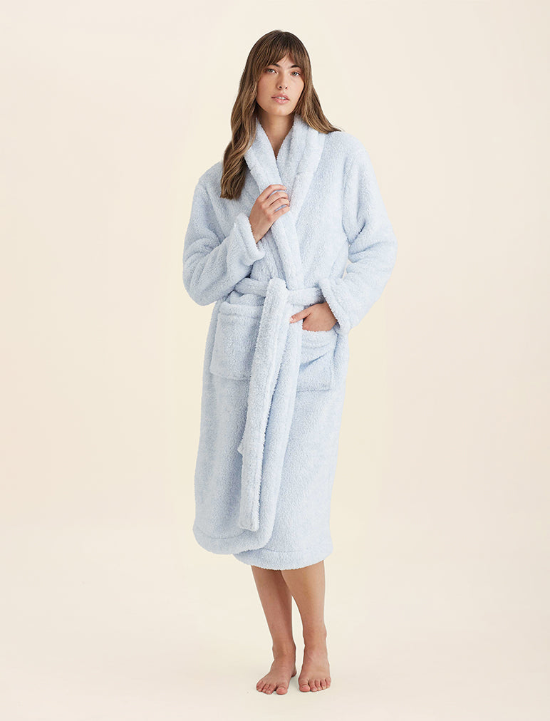 Cosy Mid-Length Plush Robe - Image 2