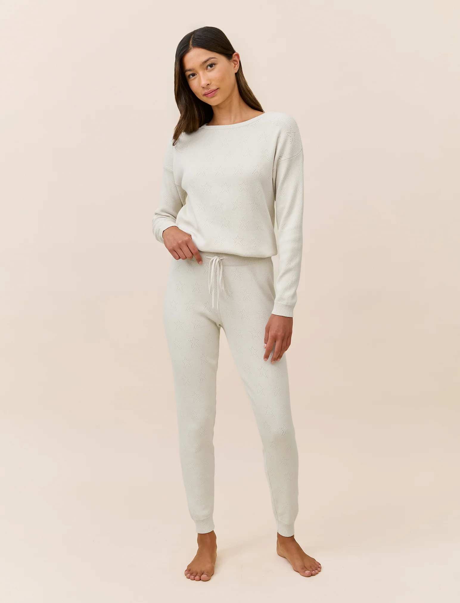 Cosy Pointelle LS Top and Jogger - Image 2