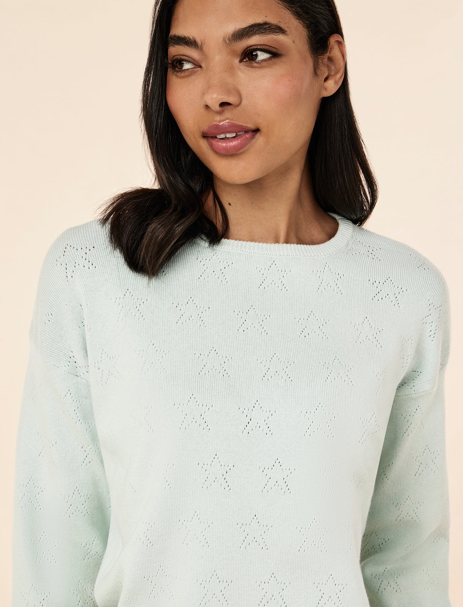 Cosy Pointelle Long Sleeve Top and Jogger - Image 7