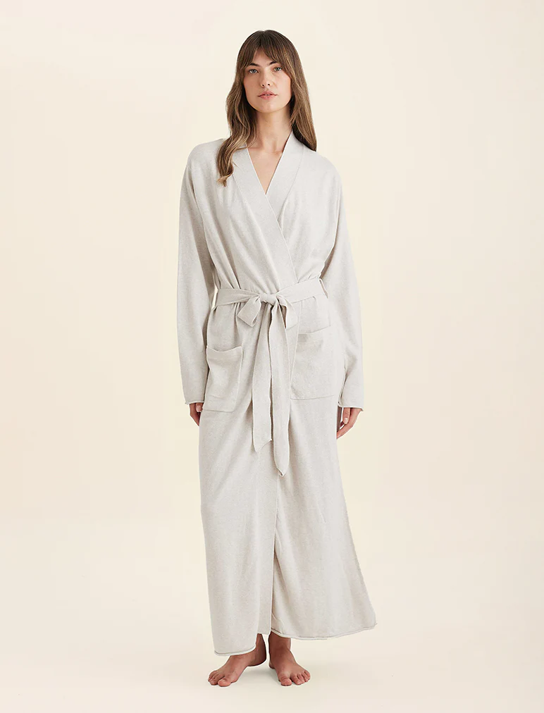 Cotton Cashmere Maxi Robe - Image 2