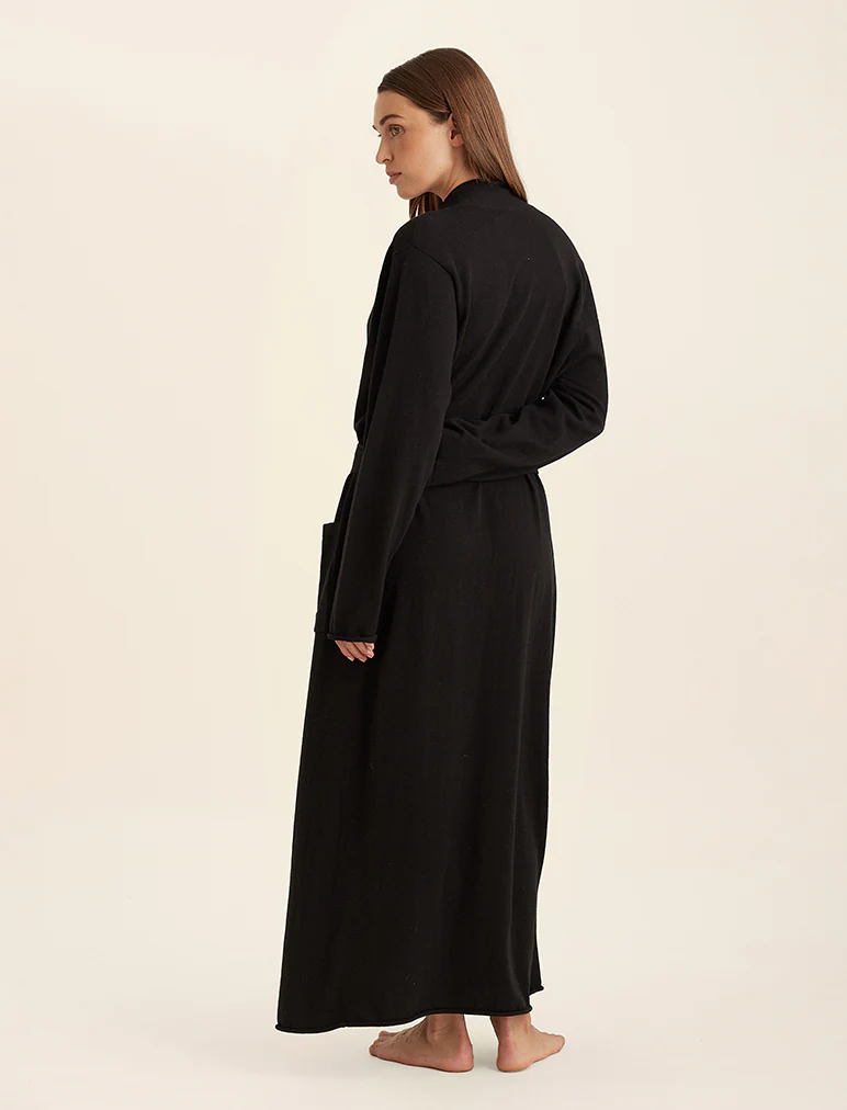 Cotton Cashmere Maxi Robe - Image 4