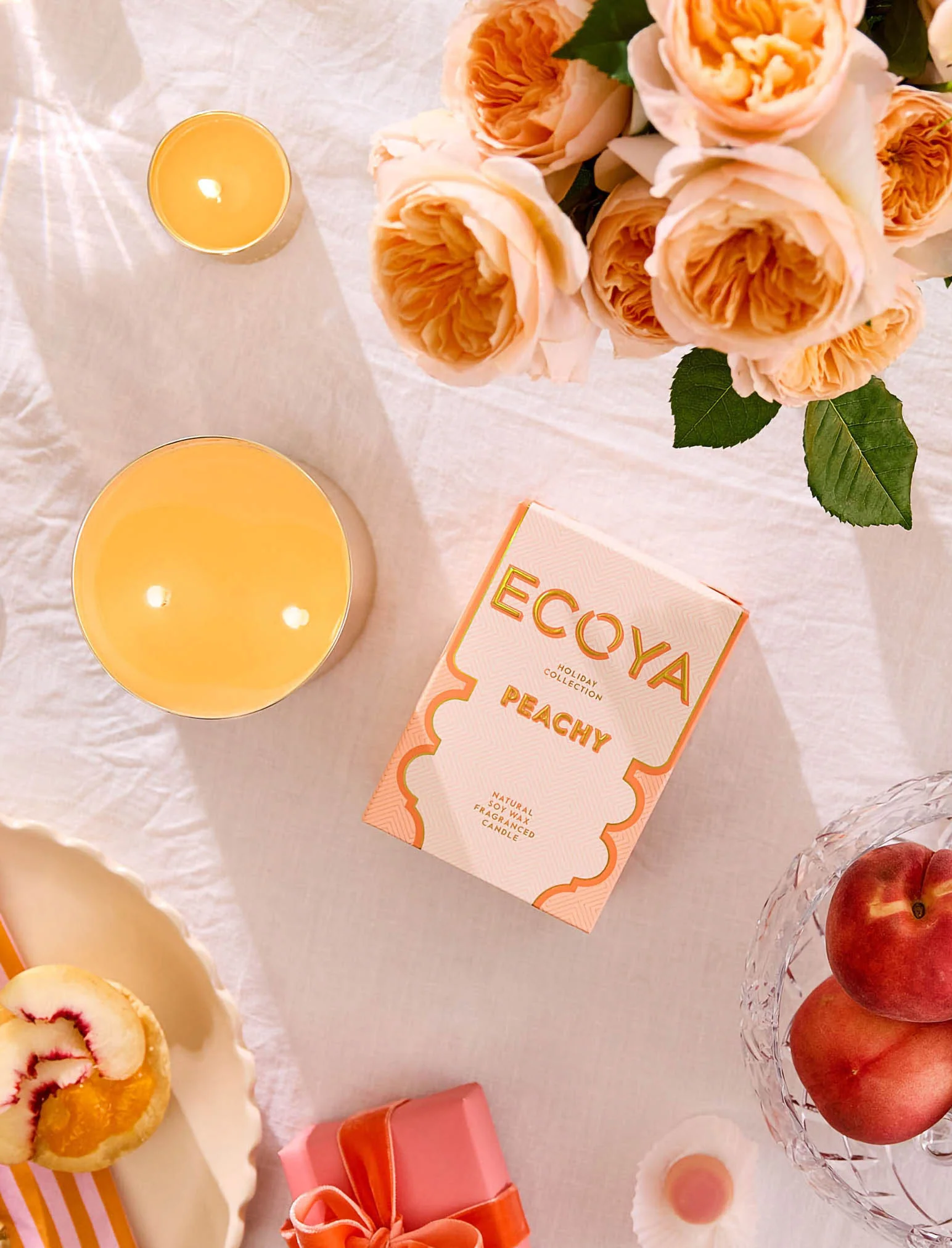 Ecoya Goldie Candle - Peachy - Image 3