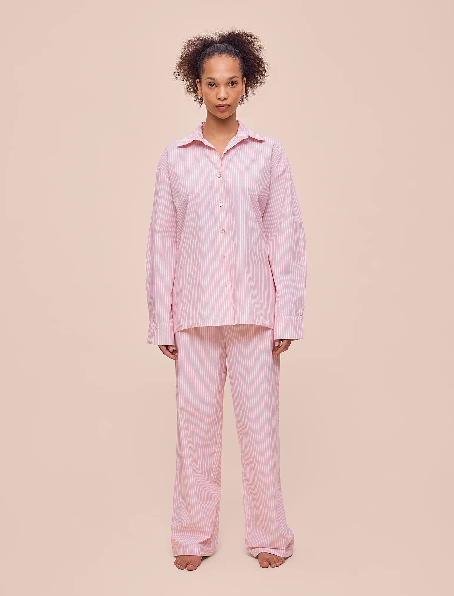 French Stripe Full Length PJ Set - Image 3