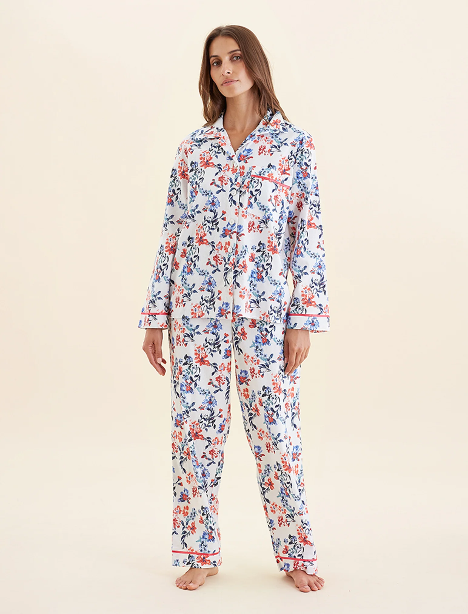Harper Cosy Full Length PJ Set