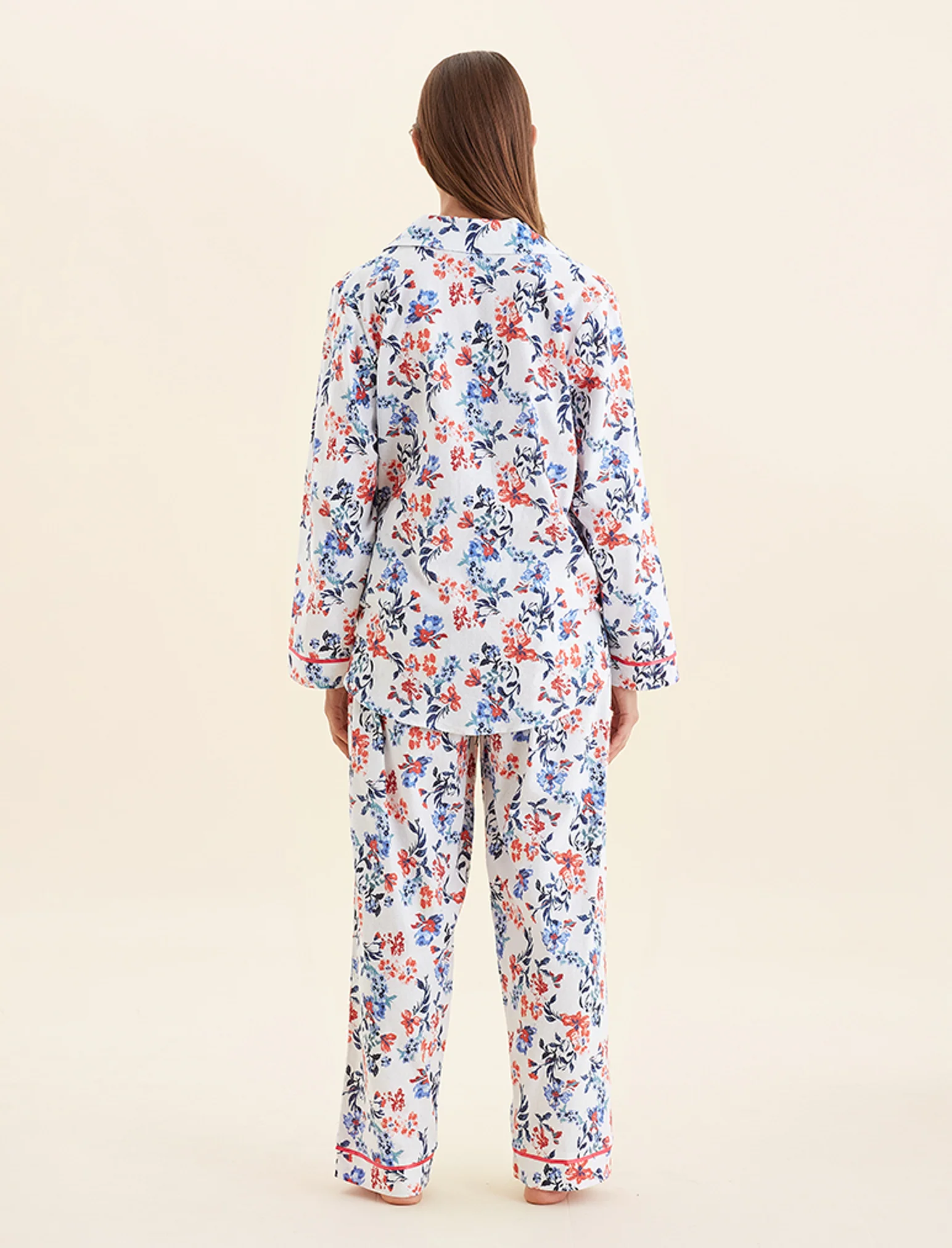 Harper Cosy Full Length PJ Set - Image 6