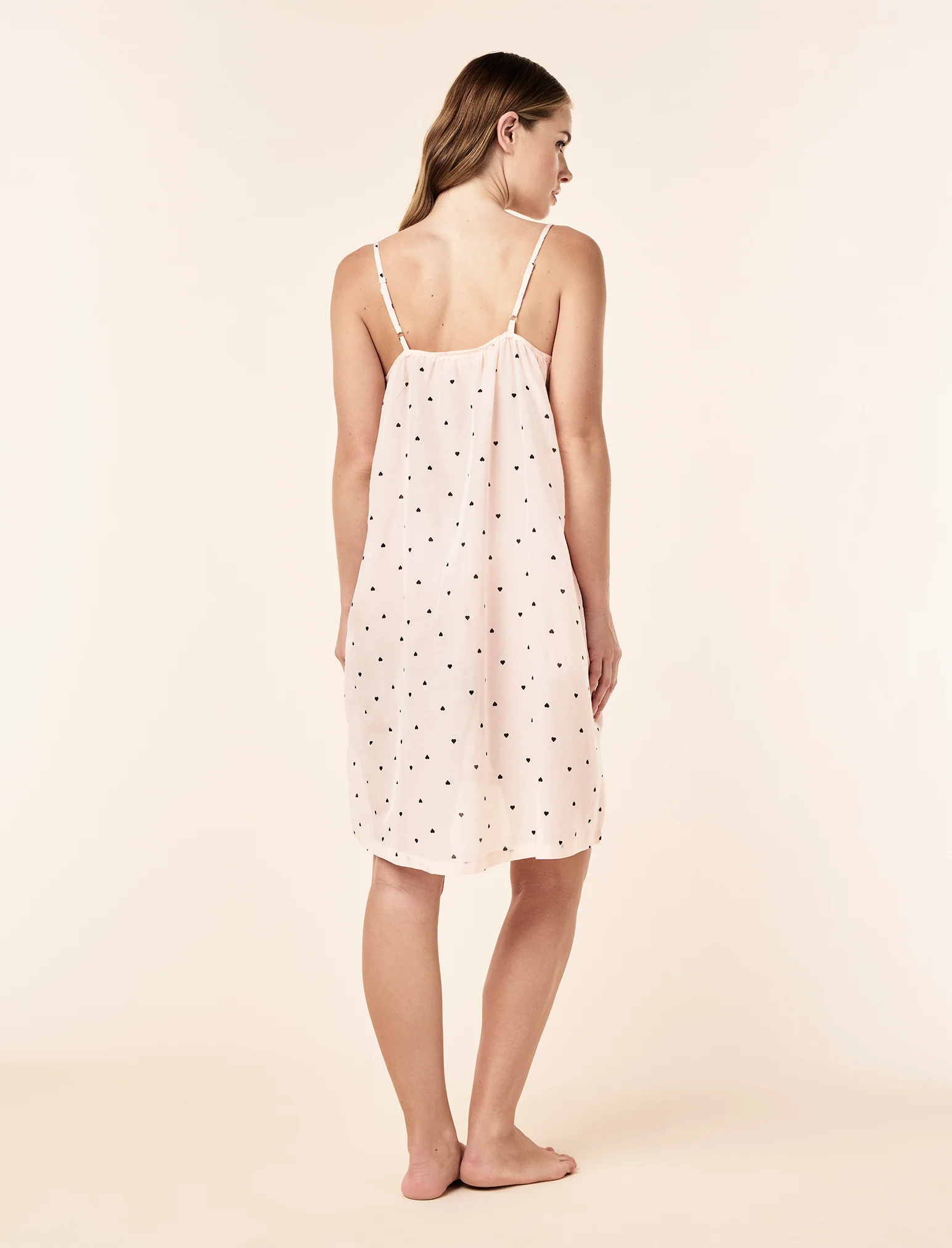 Hearts Strappy Nightie - Image 4