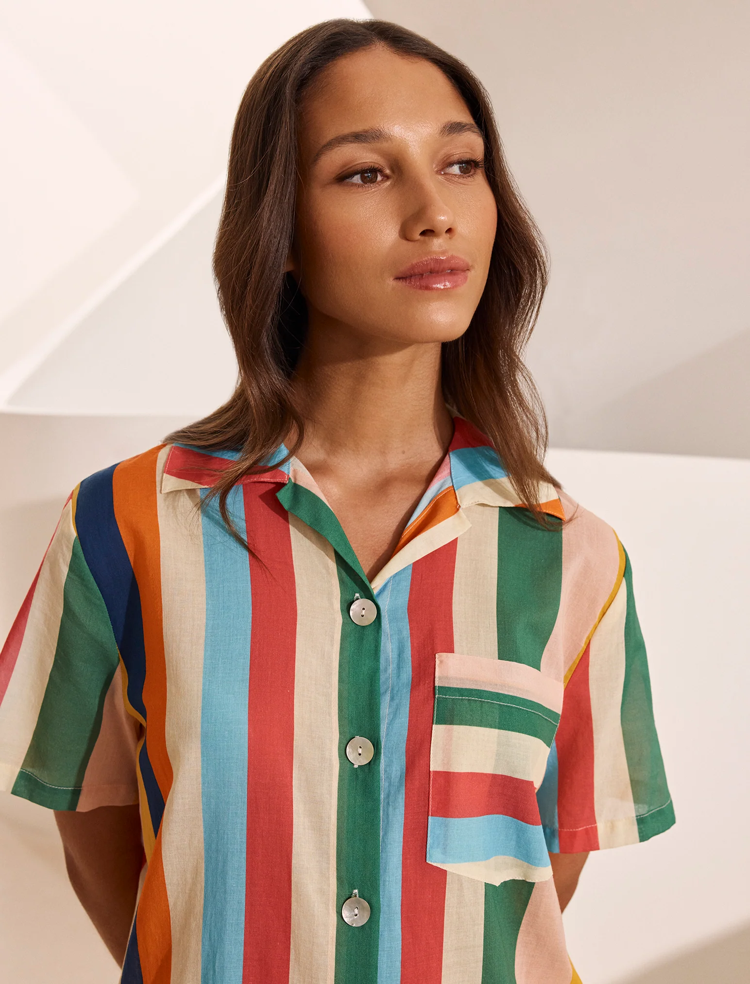 Holiday Stripe Boxer PJ Set - Image 2