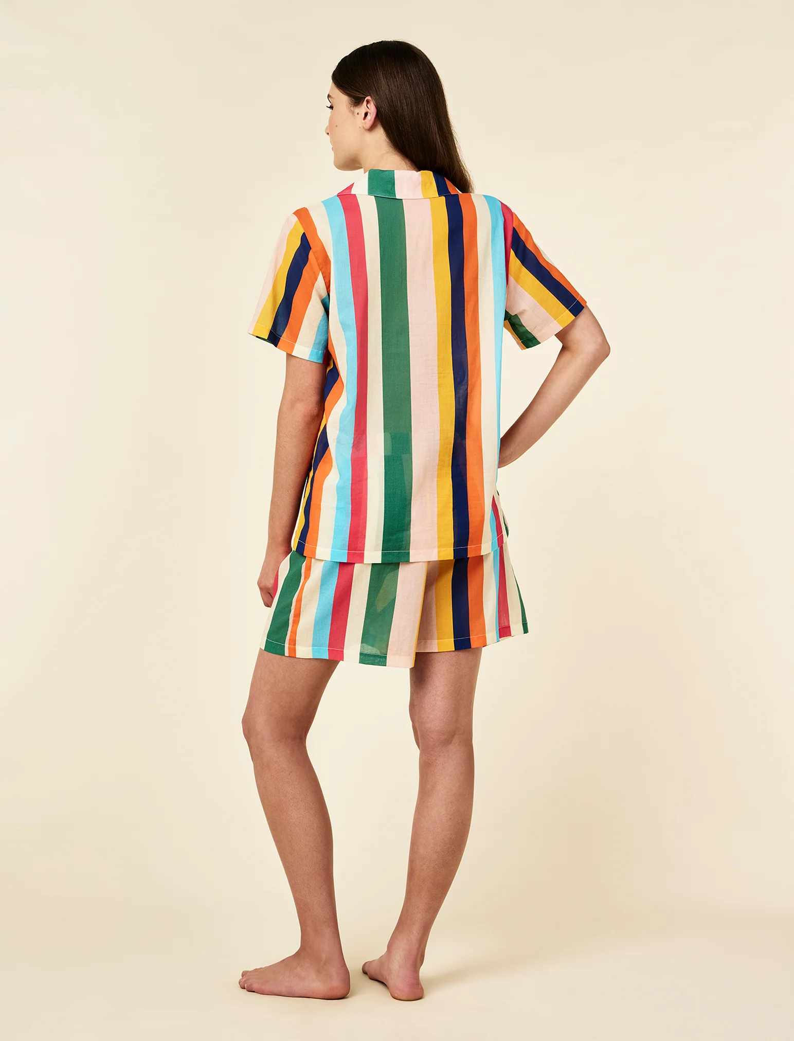 Holiday Stripe Boxer PJ Set - Image 6