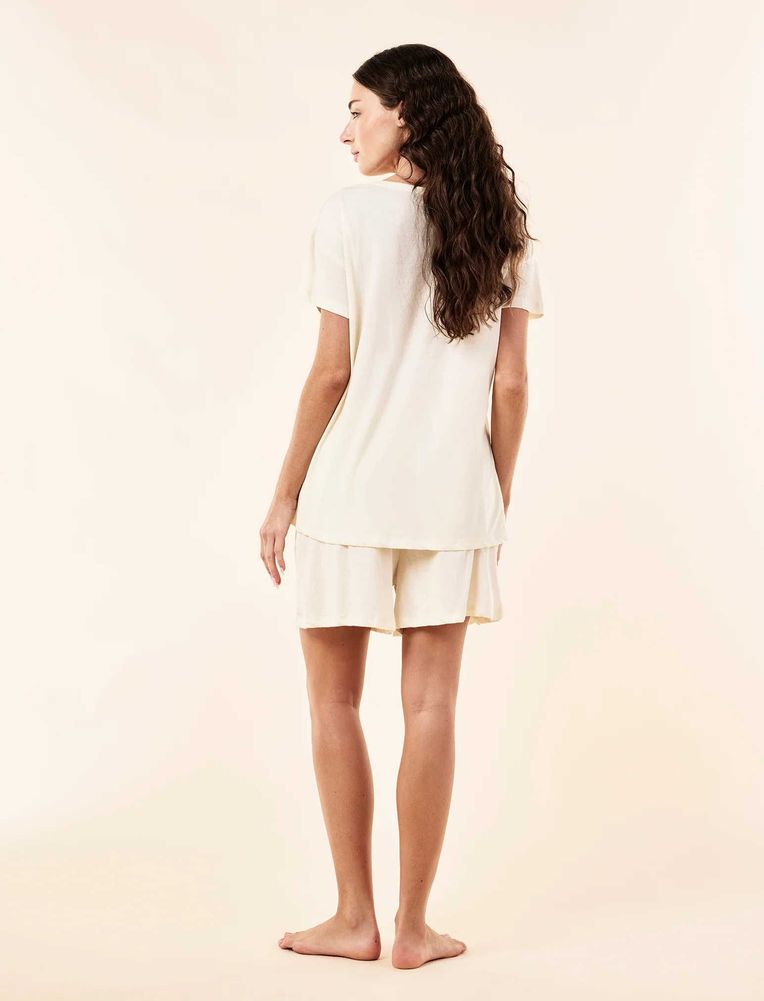 Jada Organic Cotton Knit Boxer PJ Set - Image 4
