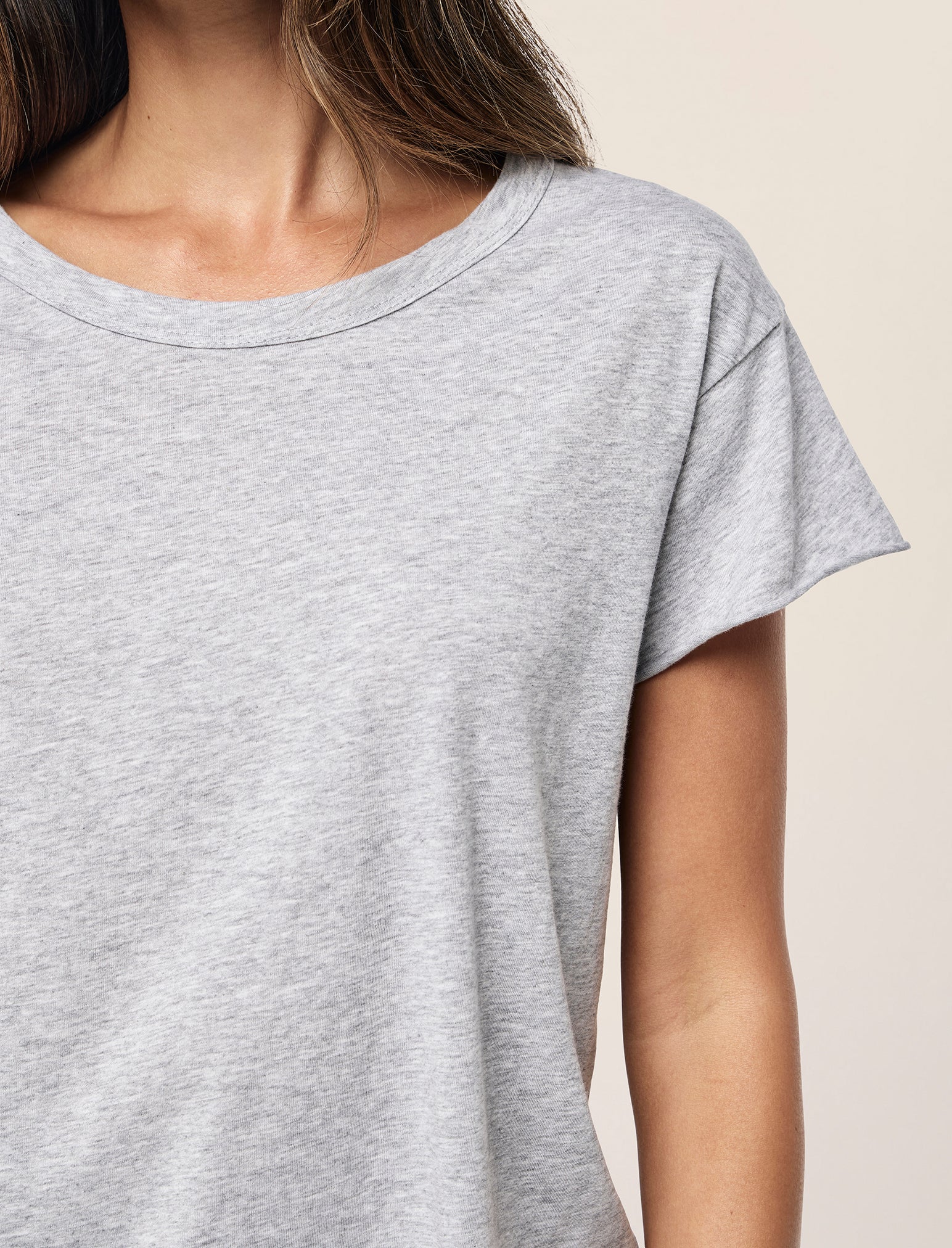Jada Organic Cotton Knit Boxy Tee - Image 5
