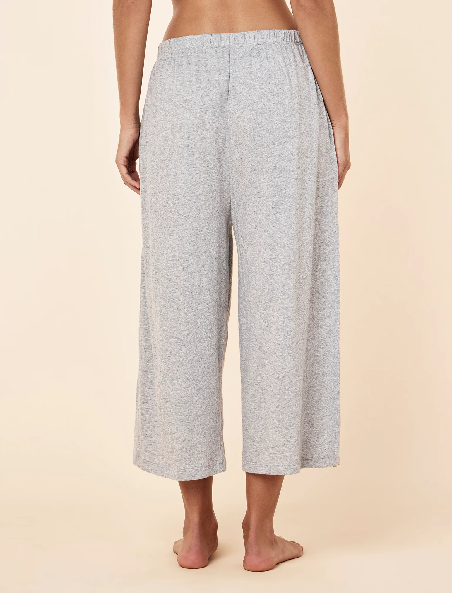 Jada Organic Cotton Knit Crop Pant - Image 6