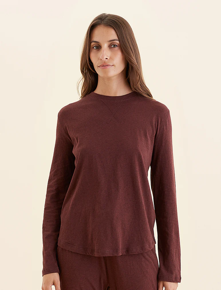 Jada Organic Cotton Knit Long Sleeve Tee - Image 10