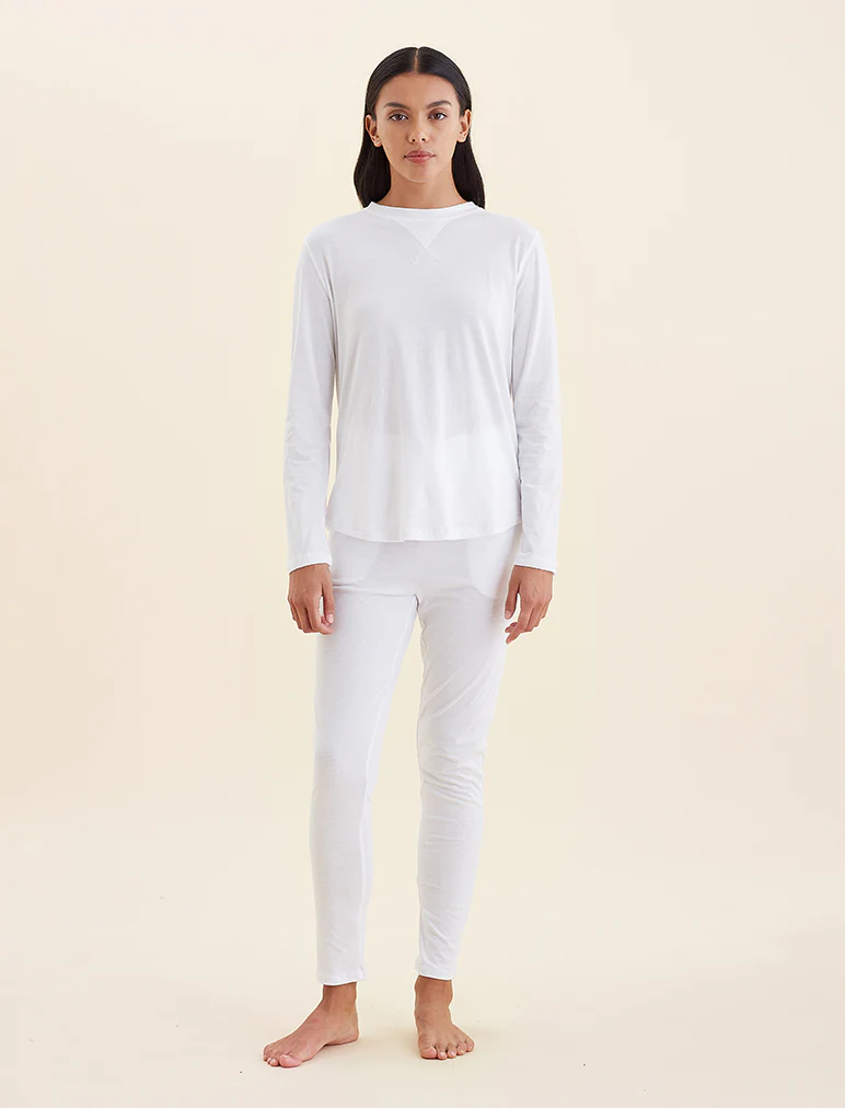 Jada Organic Cotton Knit Long Sleeve Tee - Image 3