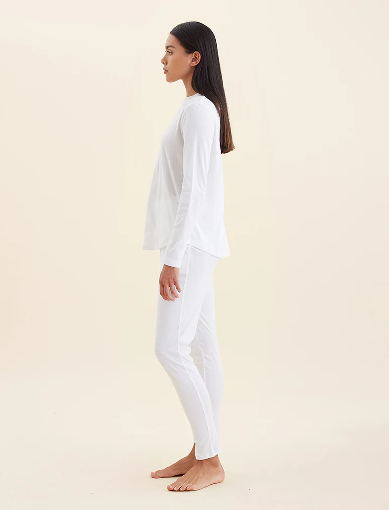 Jada Organic Cotton Knit Long Sleeve Tee - Image 5