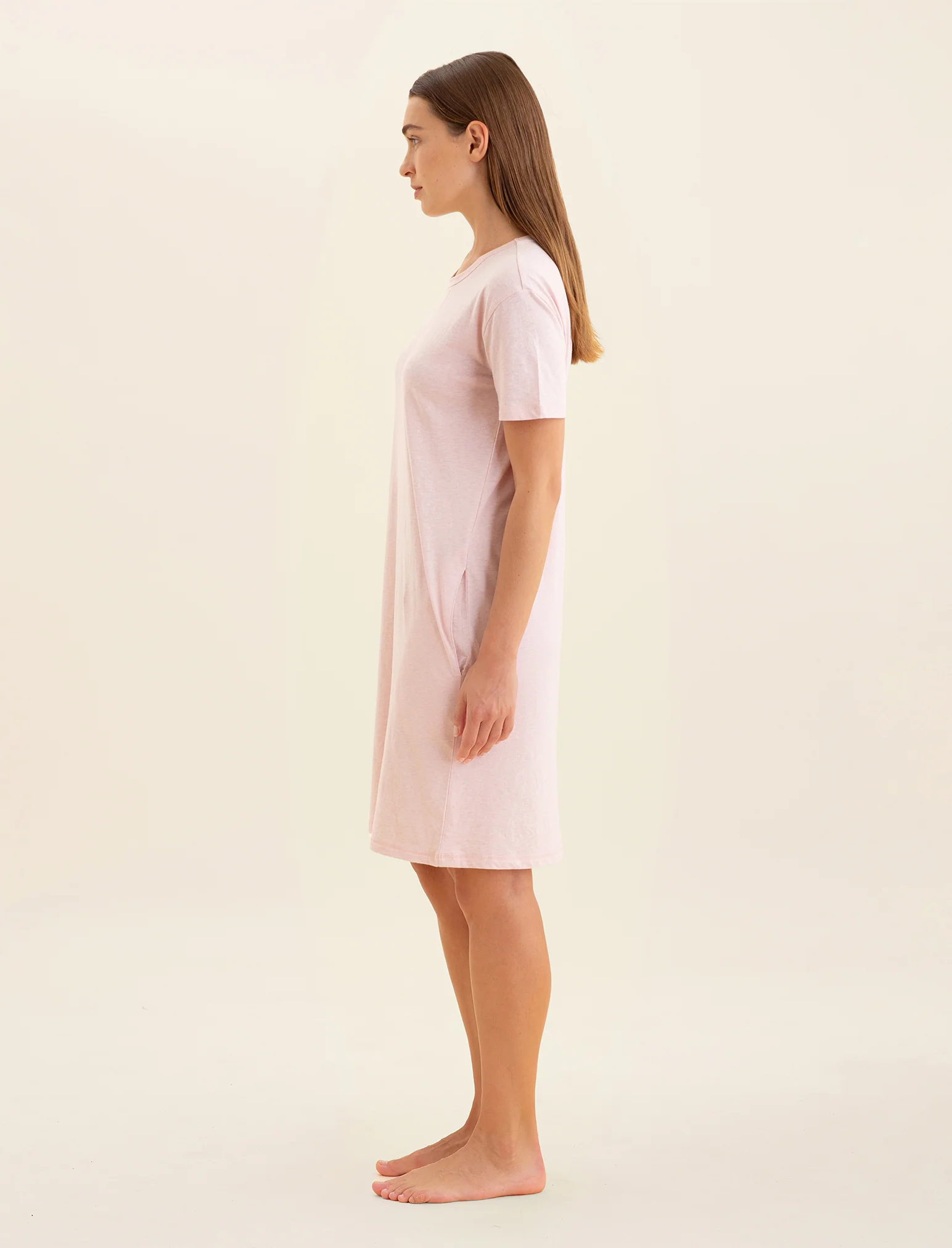 Jada Organic Cotton Knit Midi Nightie - Image 4