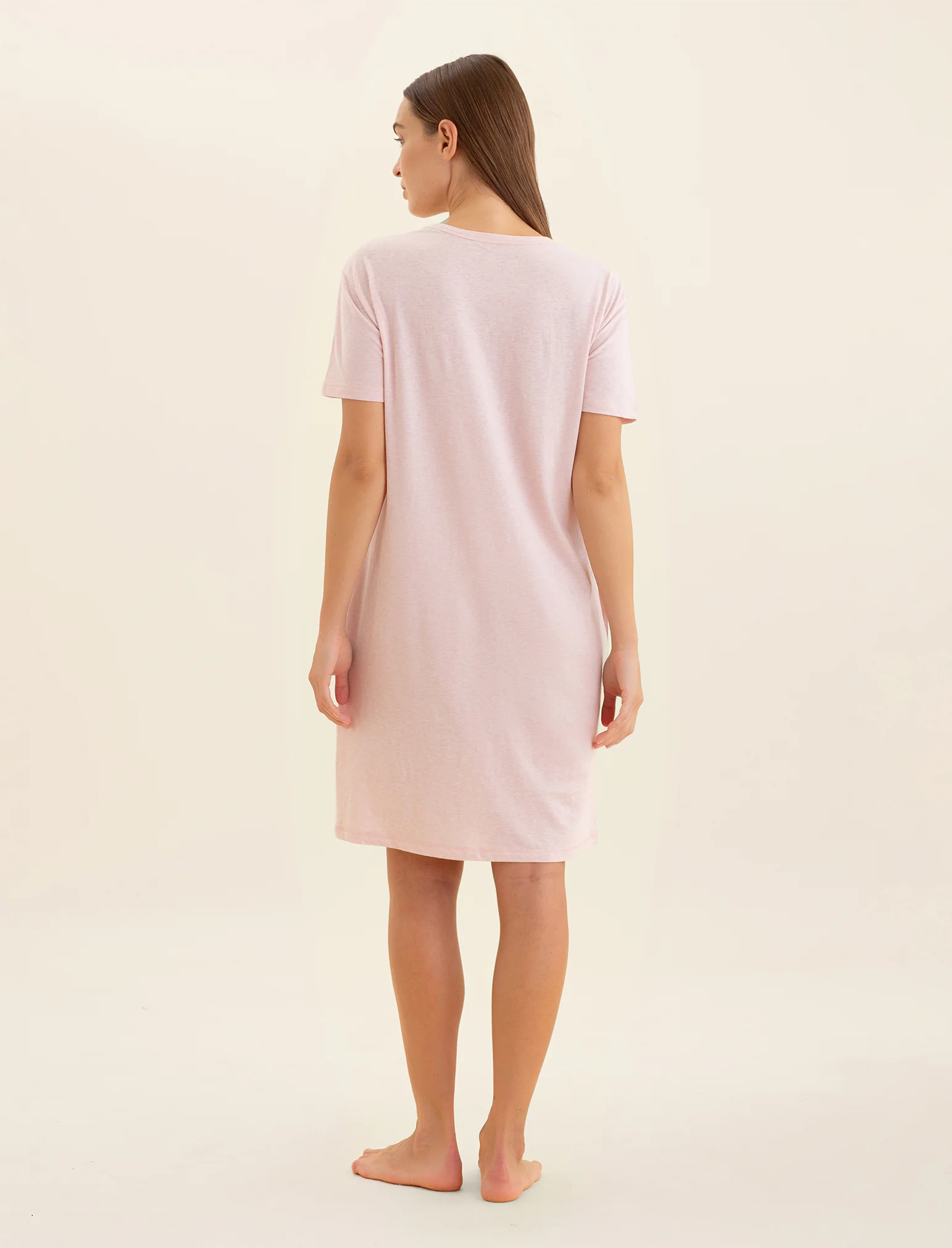 Jada Organic Cotton Knit Midi Nightie - Image 5