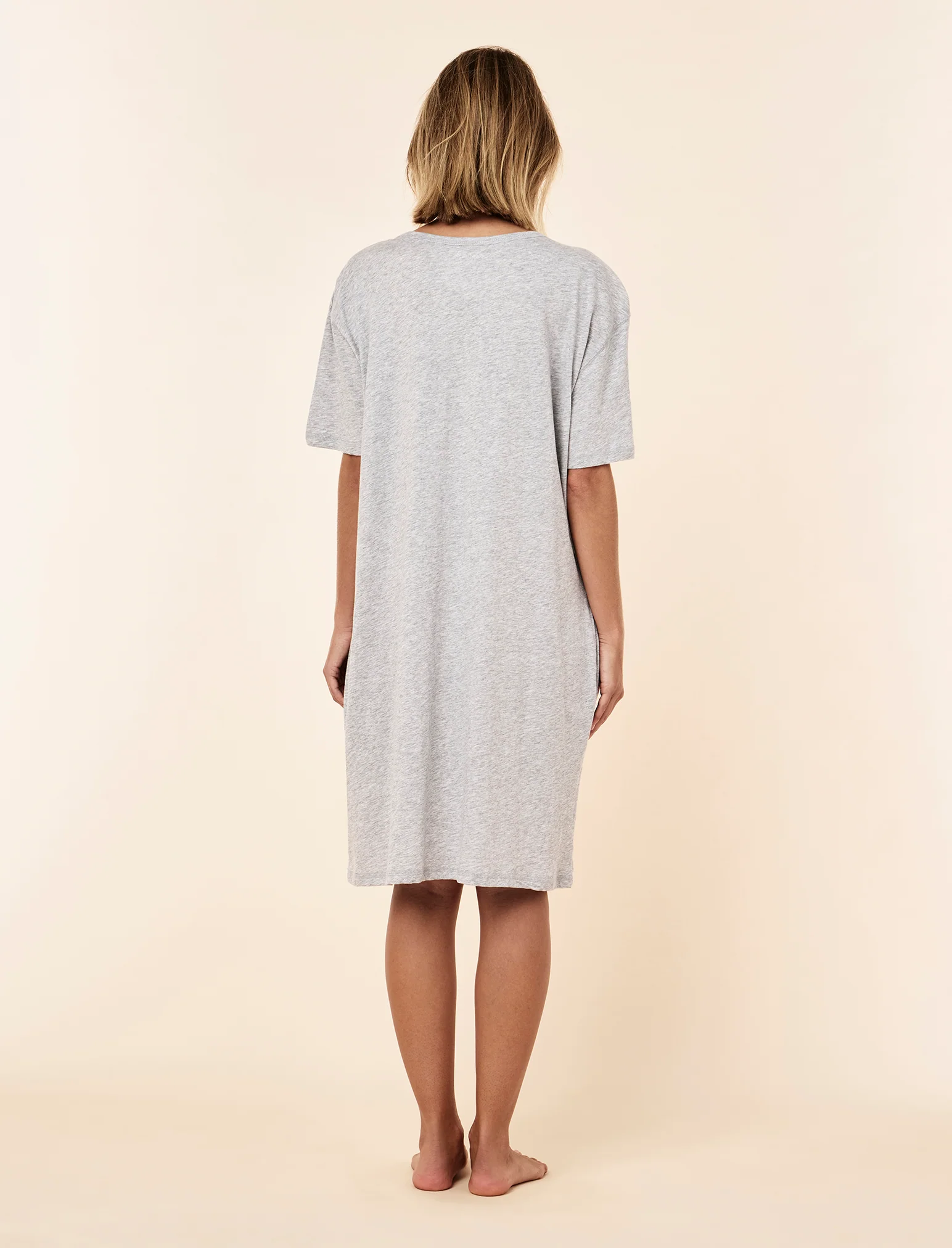 Jada Organic Cotton Knit Midi Nightie - Image 3