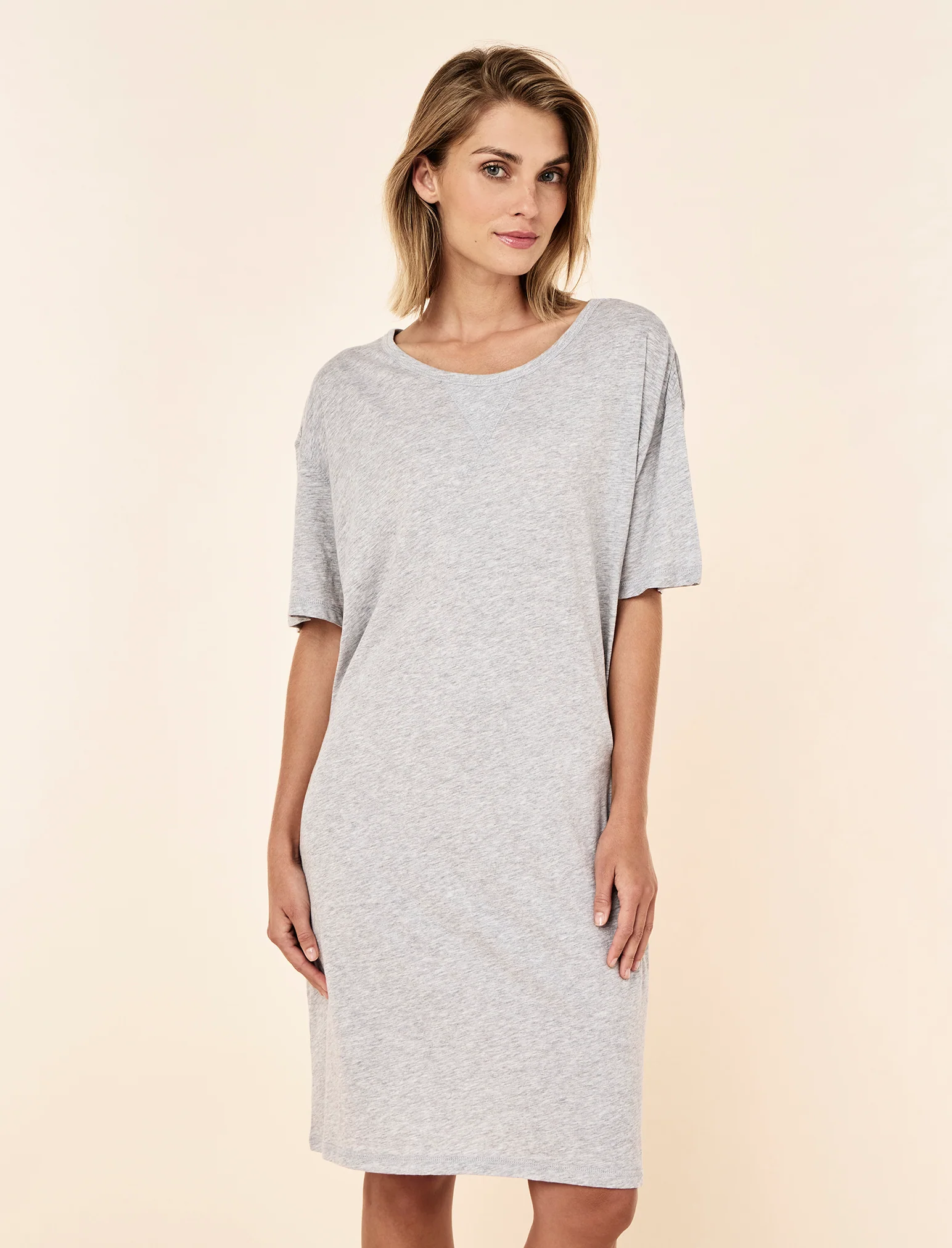 Jada Organic Cotton Knit Midi Nightie - Image 4