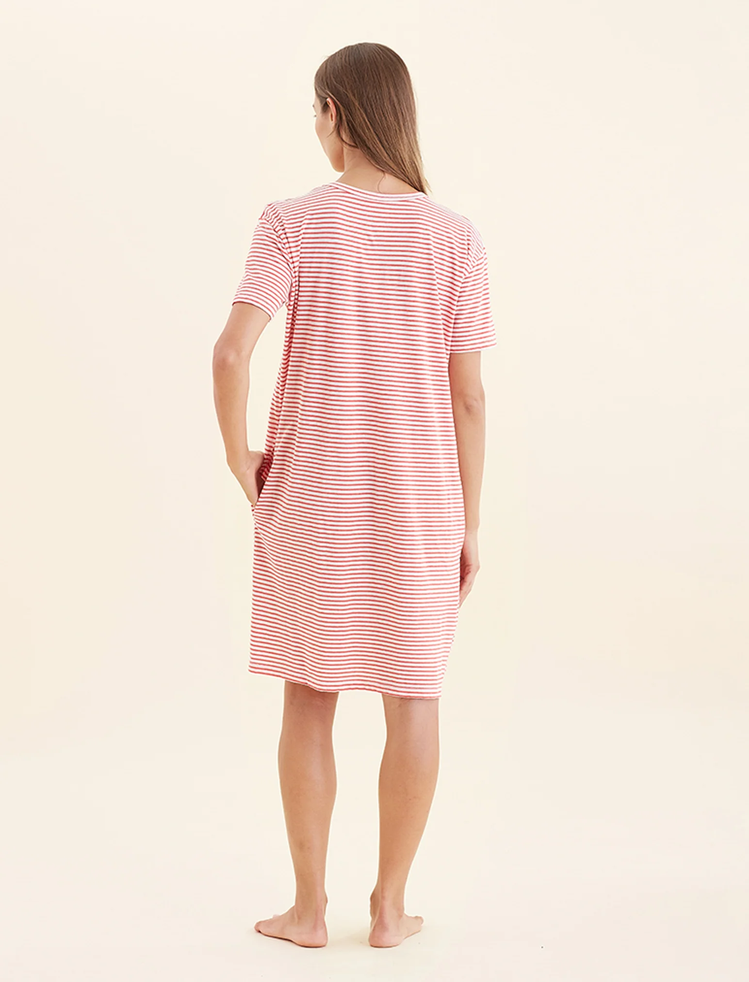 Jada Organic Cotton Knit Midi Nightie - Image 5