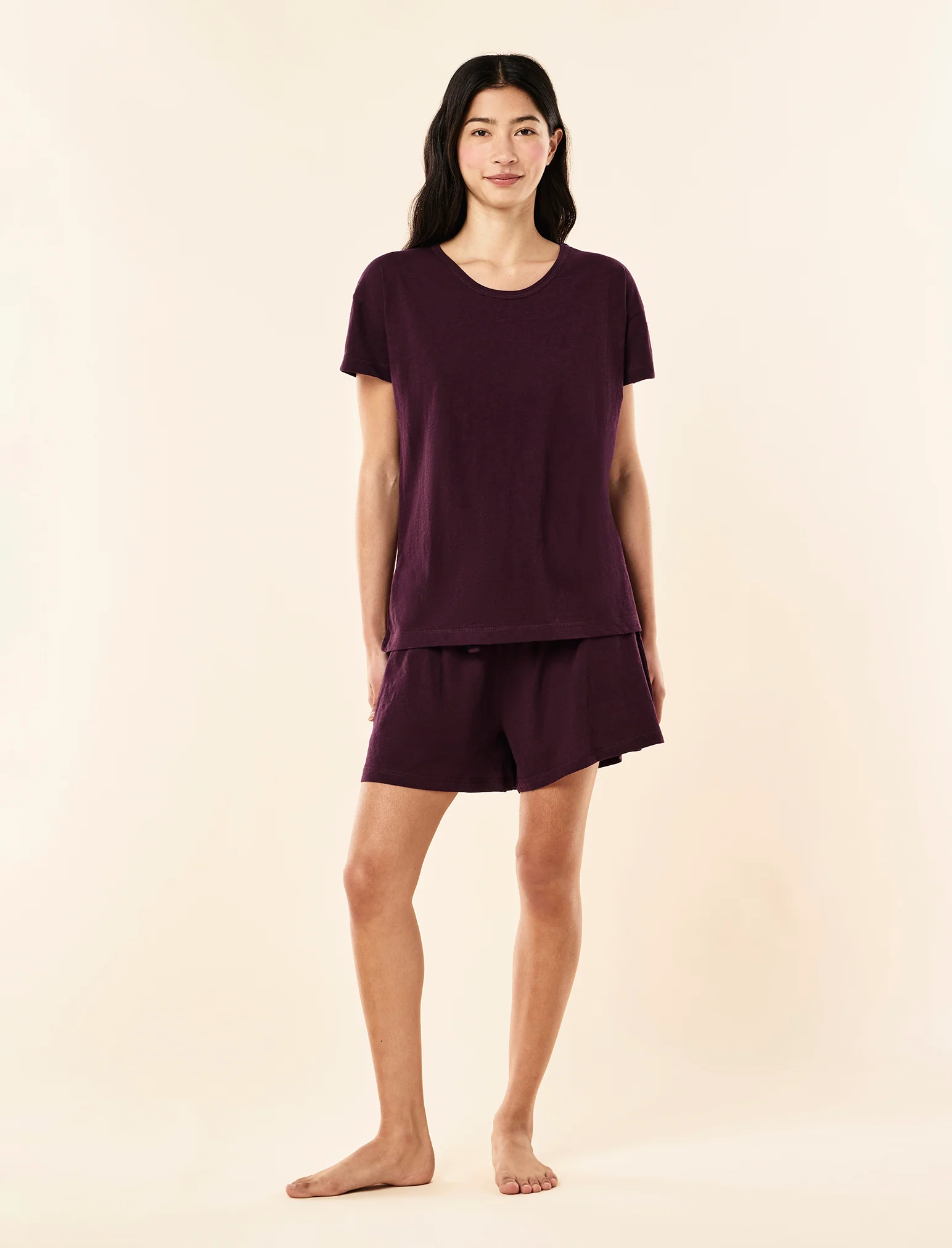 Jada Organic Cotton Knit Classic Tee - Image 2