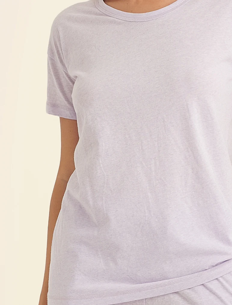 Jada Organic Cotton Knit Classic Tee - Image 3