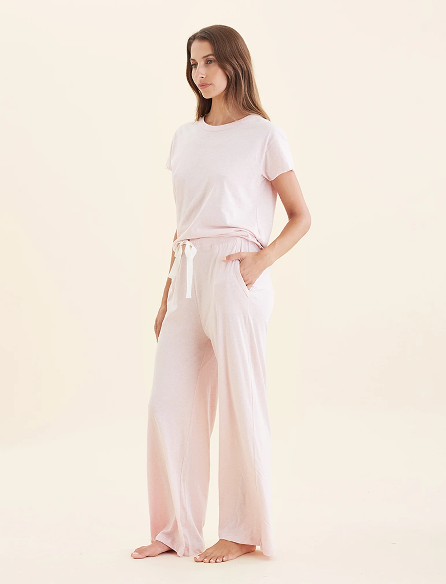 Jada Organic Cotton Wide Leg Pant - Image 3