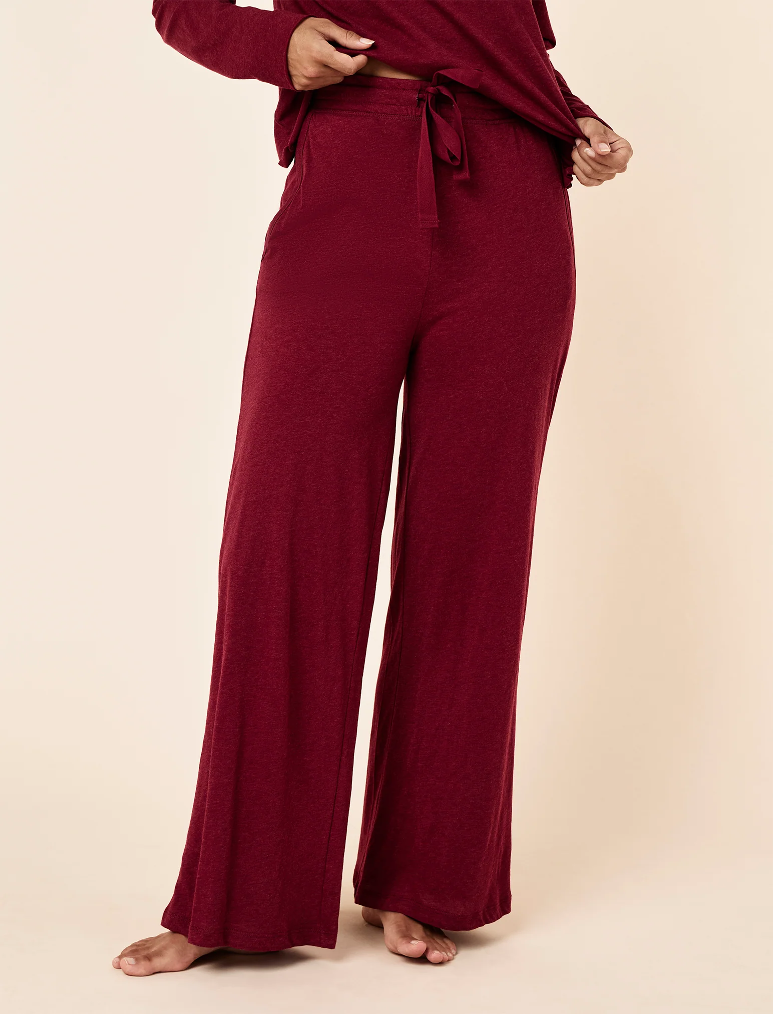 Jada Organic Cotton Wide Leg Pant - Image 5