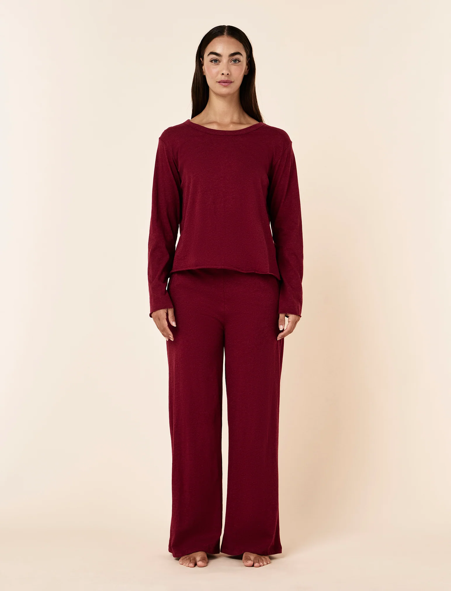 Jada Organic Cotton Wide Leg Pant - Image 6
