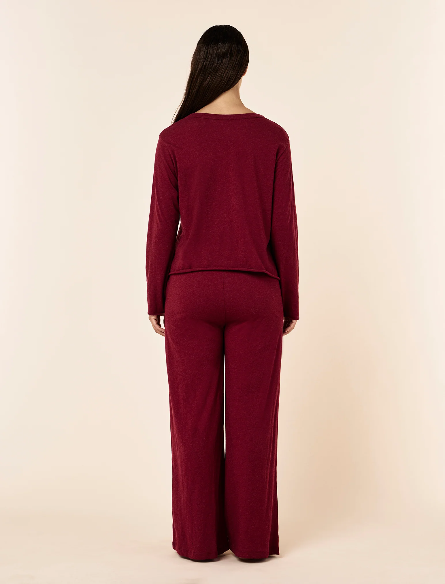 Jada Organic Cotton Wide Leg Pant - Image 7