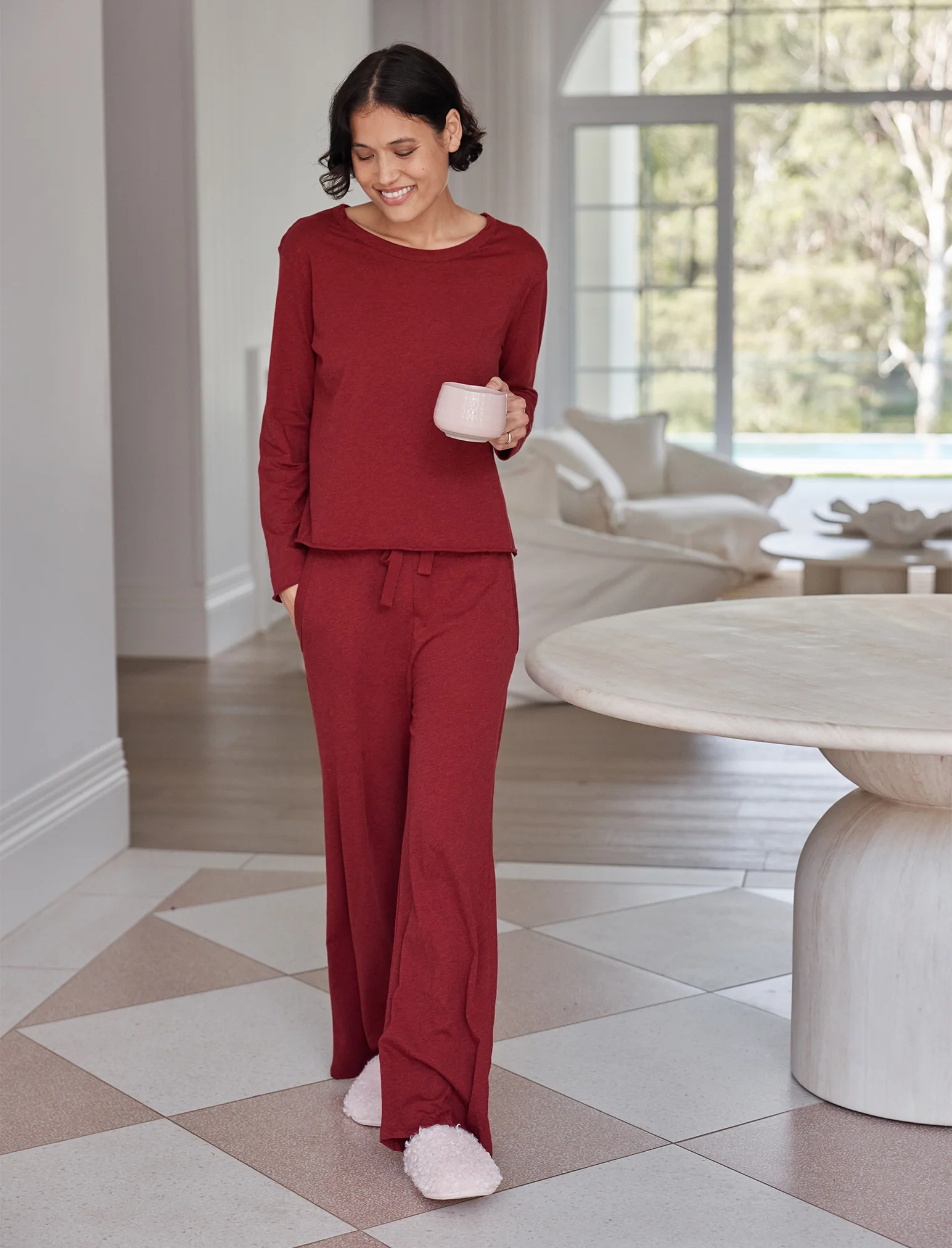 Jada Organic Cotton Wide Leg Pant - Image 8