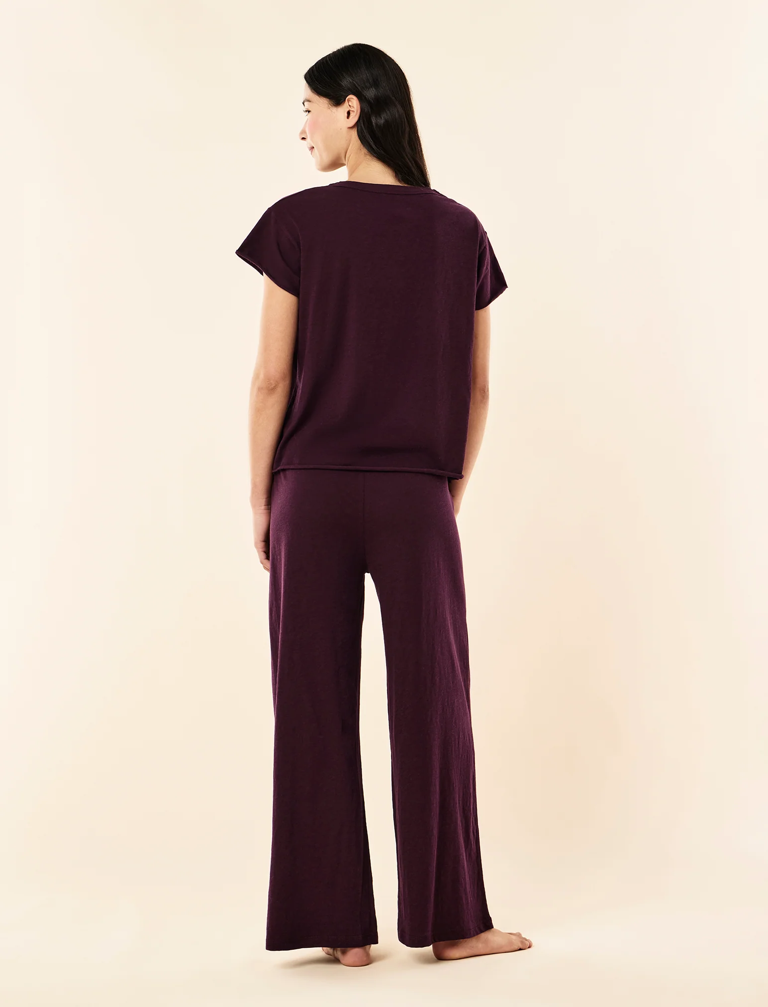 Jada Organic Cotton Wide Leg Pant - Image 5