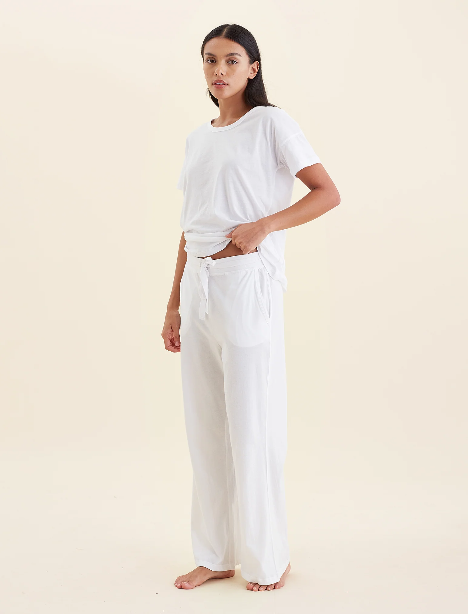 Jada Organic Cotton Wide Leg Pant - Image 5